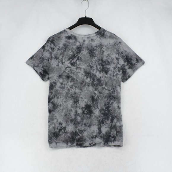 Free People Tee Womens Black Riptide Tie Dye Short Sleeve Crewneck Knit T-Shirt - Picture 5 of 7